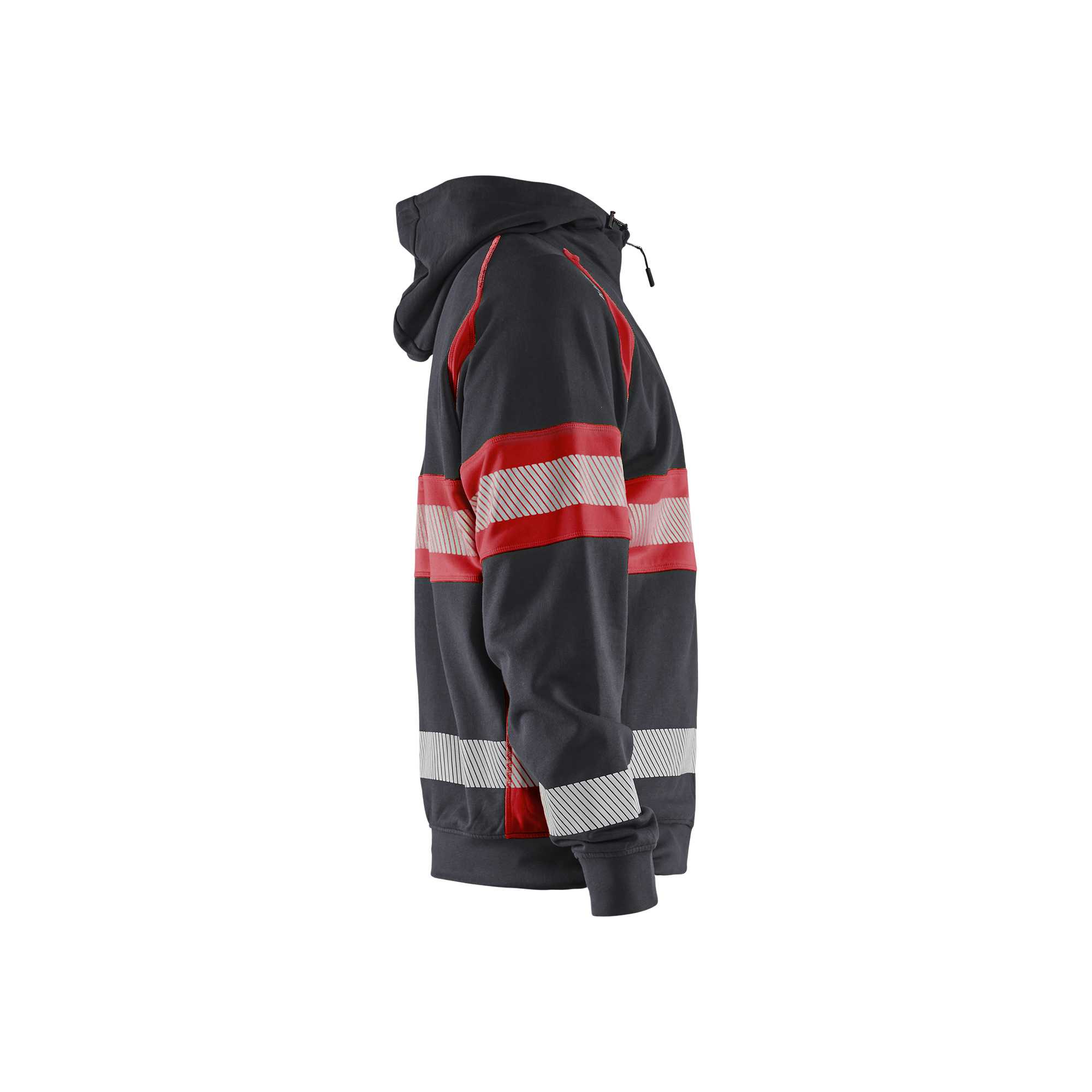 BLAKLADER 35521158 Hi Vis Hoodie Hi Vis Reflective Hoodie Work Sweatshirt MEN - 100% Cotton